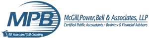 Annual Golf Scramble 44 McGill, Power, Bell, & Associates logo