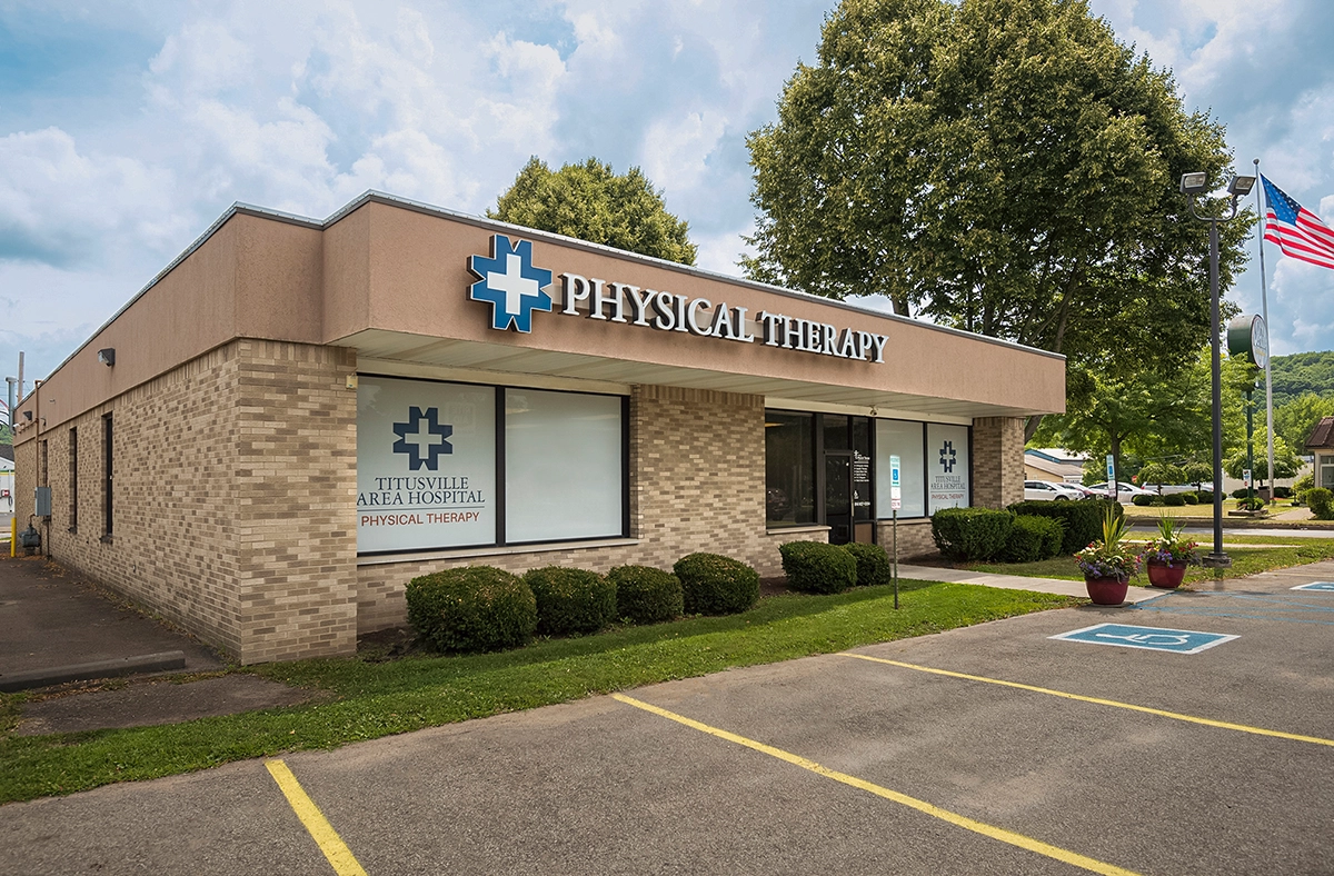 Exterior of Titusville Area Hospital Physical Therapy